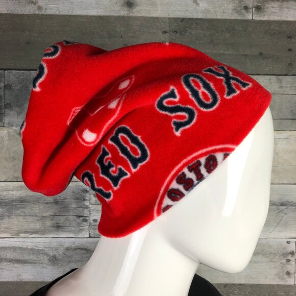 MLB Boston Red Sox Baseball neck gaiter neck warmer fleece Scarf Tube gator - Picture 3 of 10